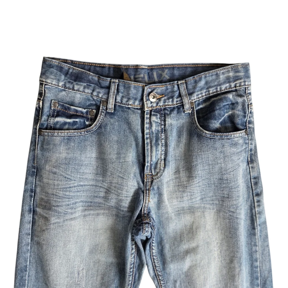 Helix Light Blue Slim Boot Jeans 18